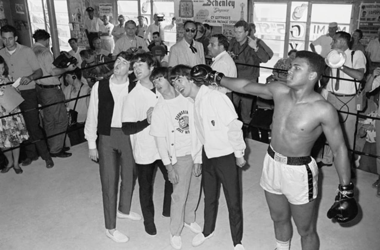 beatles with muhammad ali - Rice W Schenley Shyonce Cy Cottfried'S Can Package Stors 2 Imm Lopop